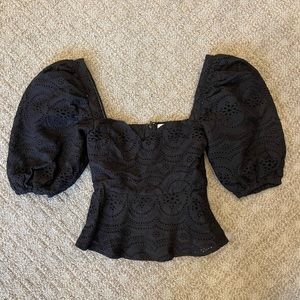 Lovers + Friends Eyelet Top